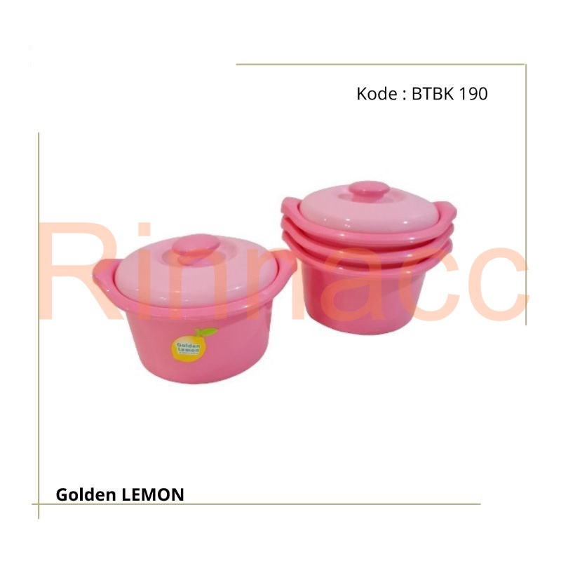 Mangkok Tutup Basi Tutup Bulat Kecil 15CM BTBK 190 Golden Lemon BTBK 206 Wadah Saji Prasmanan Tempat Makanan Tempat Penyimpanan Sayur Tempat Lauk Makanan Sambal