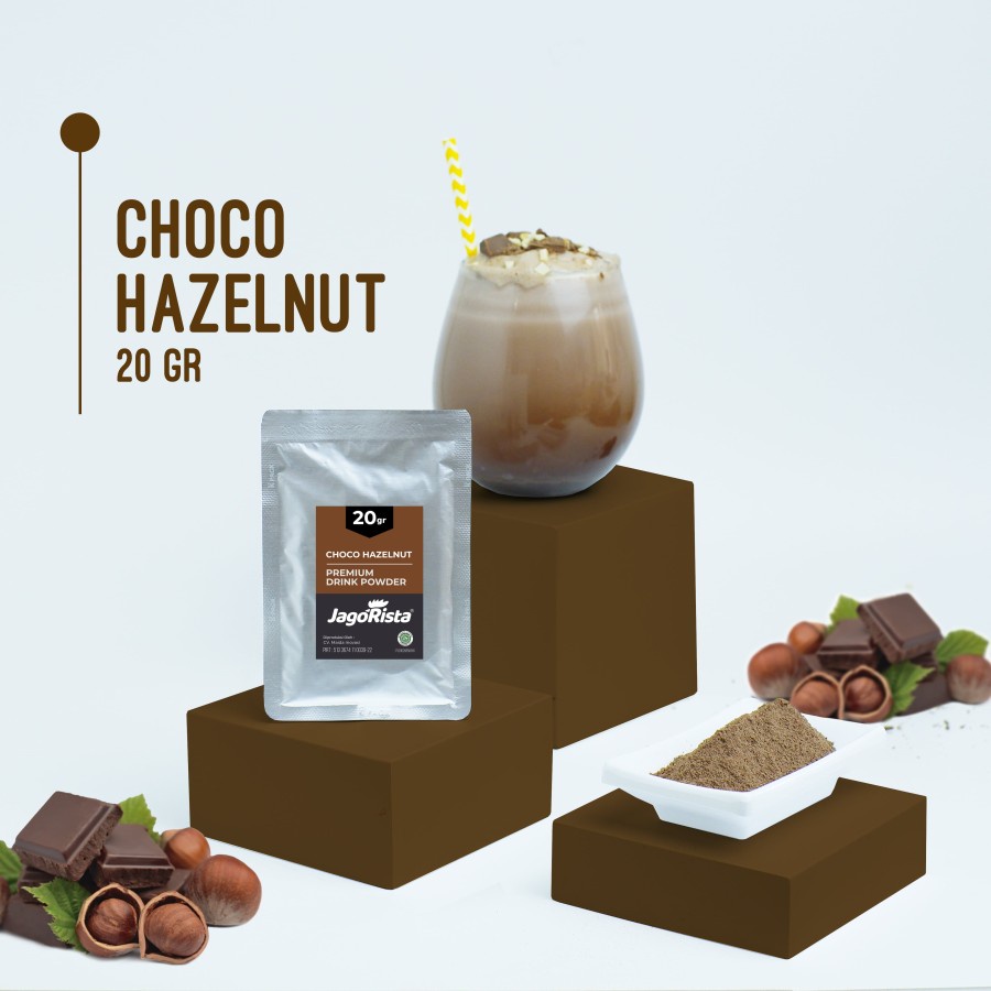 

BUBBLE DRINK POWDER Choco Hazelnut JagoRista Sachet