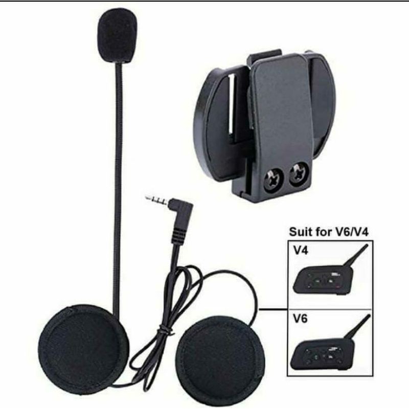Headset & Clampkit Intercom V4/V6 Pro-1