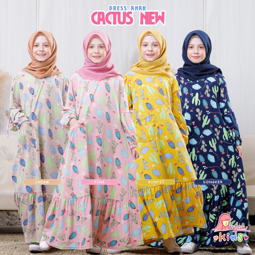 GAMIS CANTIK REMAJA CACTUS NEW ORIGINAL MIULAN [BISA COD]