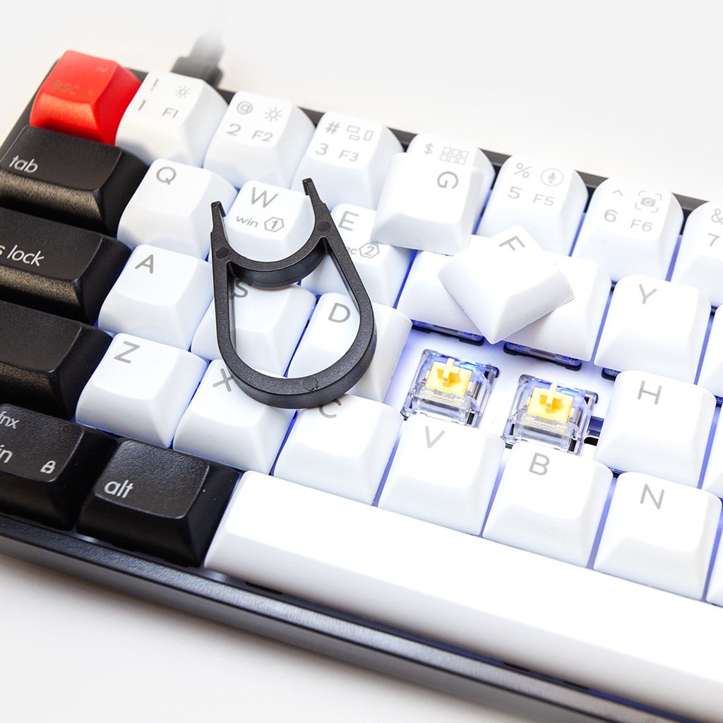 Paradox Gaming Ghost GH64 GK1 PBT Radium Vulture - Mechanical Keyboard