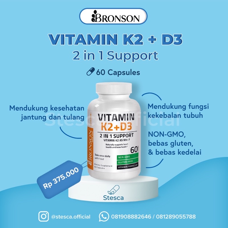 bronson vitamin k2 + d3