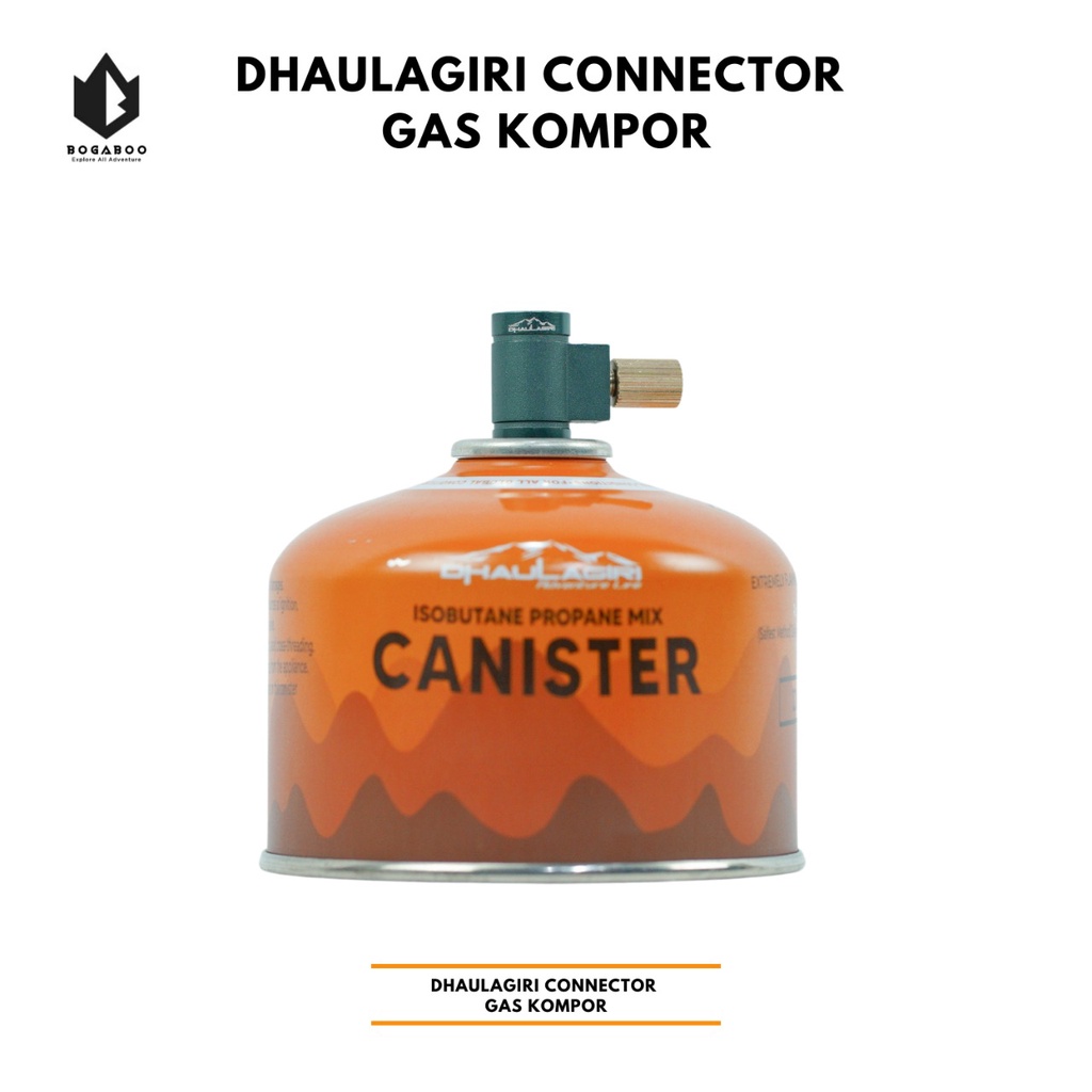 Bisa (COD) Connector - Konektor Dhaulagiri Refill Gas Alat Penghubung Isi Ulang Canister