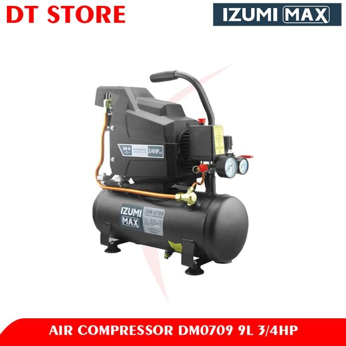 Kompresor | Izumi Max Dm0709 Mesin Kompresor Angin 3/4Hp 9Liter