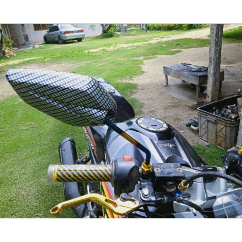 SPION CARBON TWOTONE YAMAHA JUPITER MIO NMAX LEXI AEROX VIXION DLL