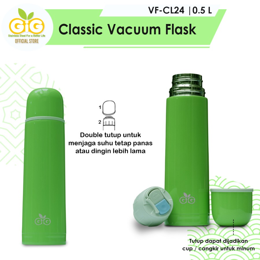 Baby Gig Classic Vacuum Flask 500ml