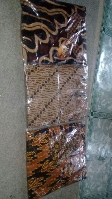 Gamis Sogan Rempel.ld 105 & Ld 120 P 140 Manggar,kubis,kaktus,padi,sekar,batik Pekalongan