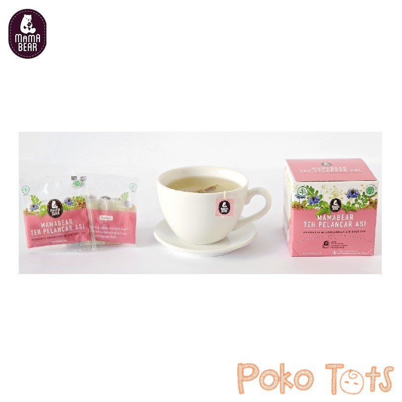 MamaBear Teh Pelancar ASI 60gr Nursing Tea For Healthy Lactation Mama Bear ASI Booster