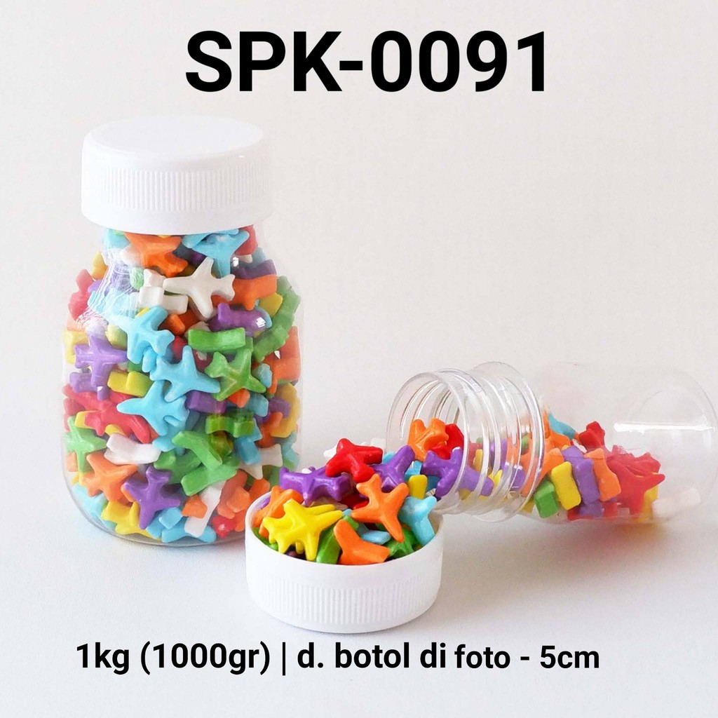 

SPK-0091 Sprinkles sprinkle sprinkel 1kg 1 kg kilo pesawat airplane yamama baking grosir murah sprinkles cake dekorasi mutiara trimit decoration story sprinklestory sprinklesstory sprinkle story yamama baking
