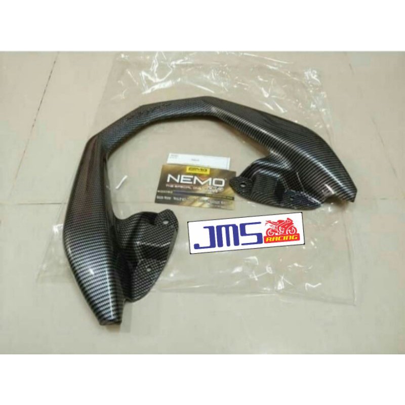 cover tutup behel carbon karbon yamaha nmax 155 lama nemo pnp