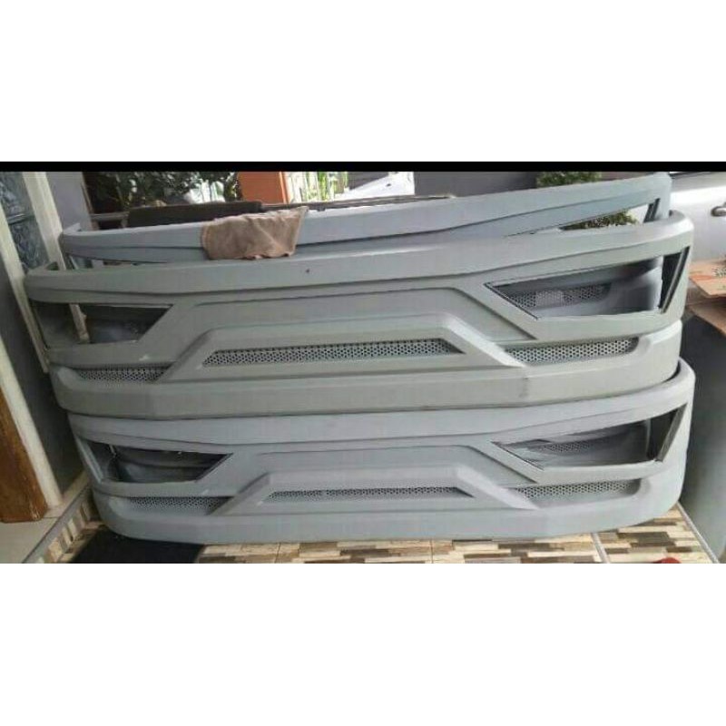 Bemper depan elf macan elf nkr  lampu sigra