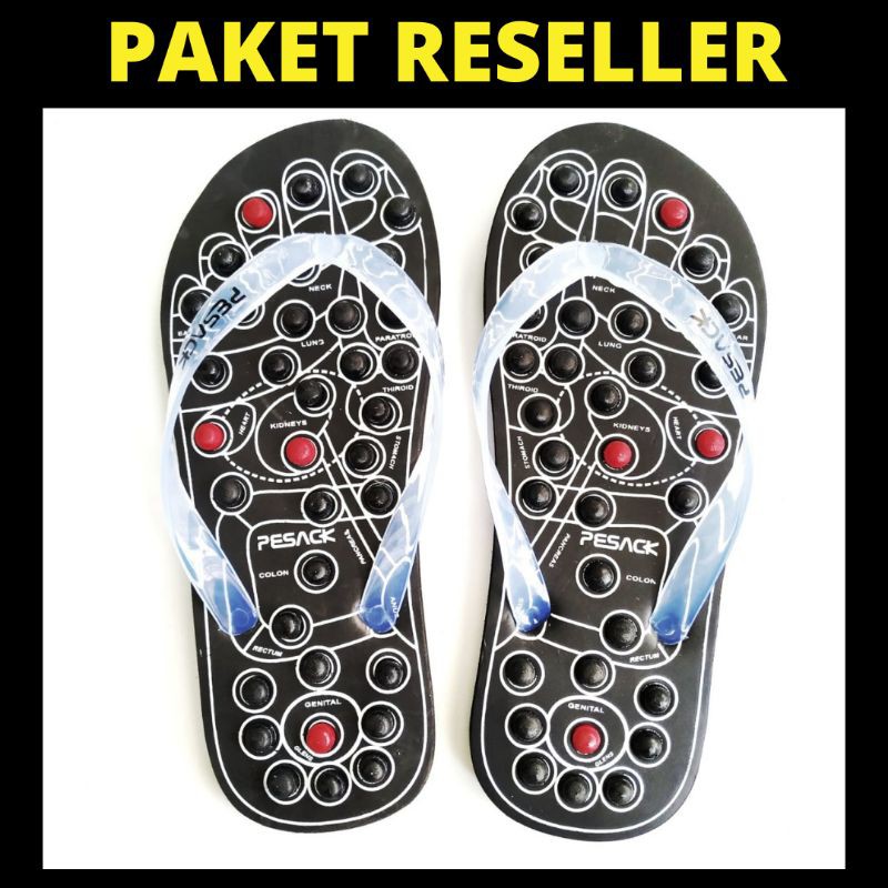 Paket Reseller 30 pasang Sandal Refleksi sendal Rematik