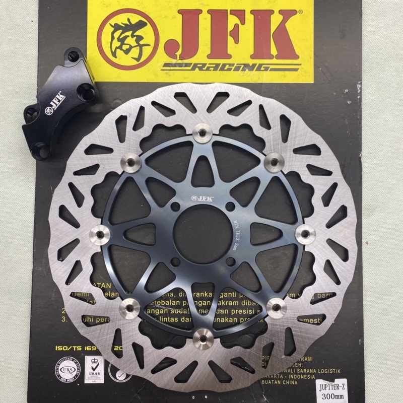 Piringan Cakram Disc JFK Disc Brake CNC Floting Stanless 300mm Jupiter Z New MX Nouvo RX King New Vega New FOURSIX_46