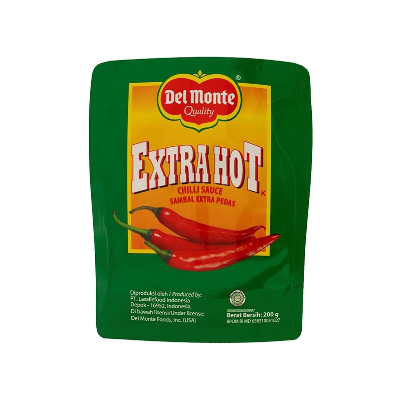 

Delmonte Saus Extra Hot 200gr