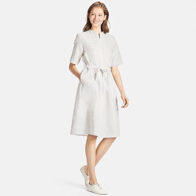 Dress linen Uniqlo