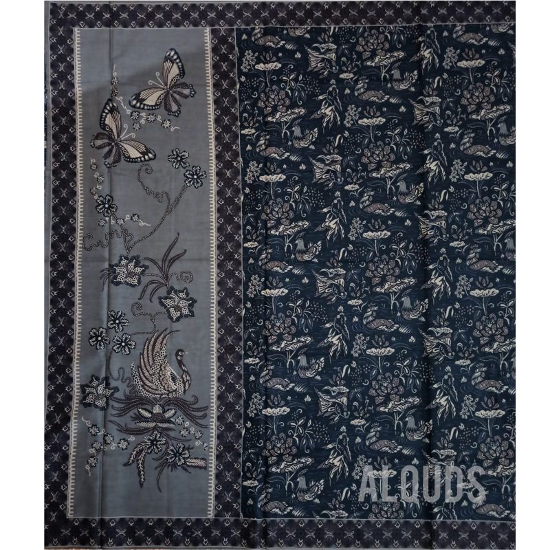 Kain Batik Premium Elegan Katun Motif Ikan Koki Burung