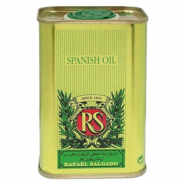 Minyak Zaitun Kaleng rafael salgado olive oil rs 175 ml
