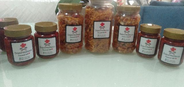 (paket 10 Pcs) Toples Sambal 200 Ml Bulat/toples Selai 200 Ml/toples Bumbu 200 Ml