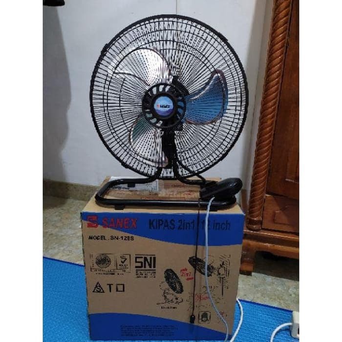 Desk Fan Sanex 2 in 1 12&quot; 128s