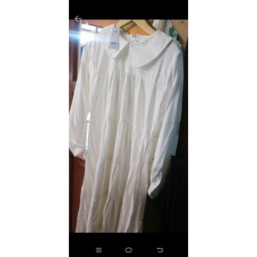 midi dress katun import premium