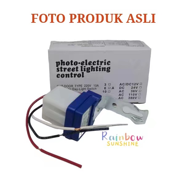 Saklar Sensor Cahaya Lampu Otomatis Photocell Sensor Cahaya