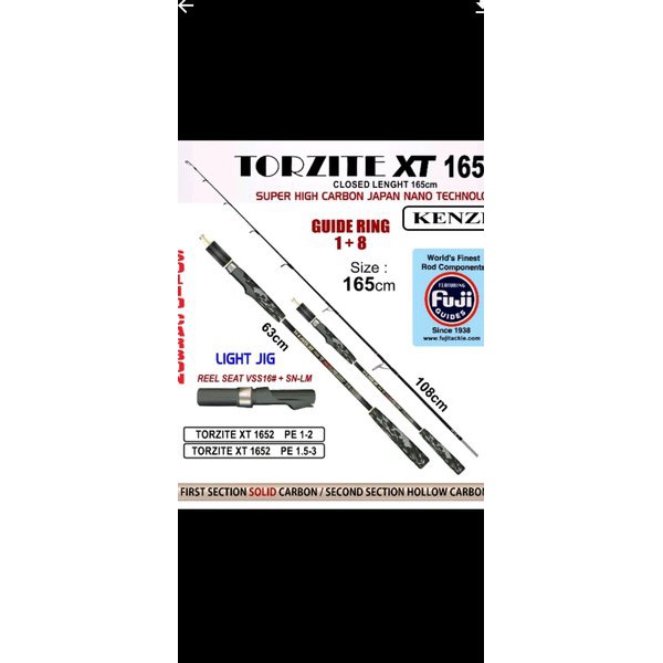 joran kenzi torzite xt 165 15-30