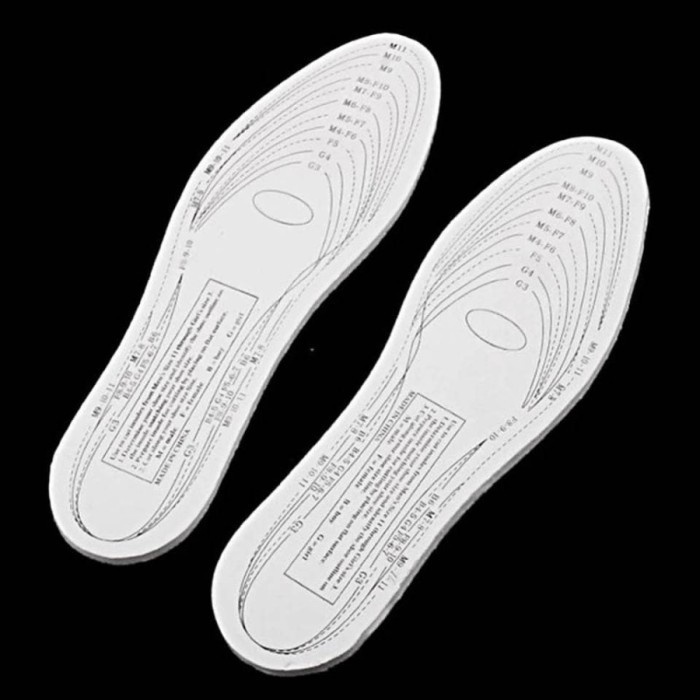 NEW Memory Foam Insole Sol alas Sepatu kaki empuk anti pegal no fatigue nyaman