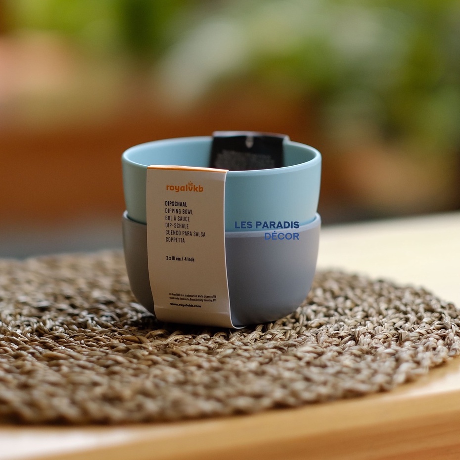 Mangkok Kecil Melamin RoyalVKB/Dipping Bowl/ Mangkok Sup Nasi Putih 10 cm