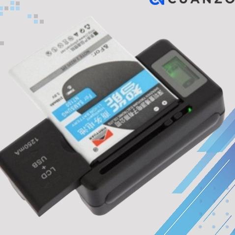 COD Universal Charging USB Wall Dock Battery with LCD Display / Cas Casan Charger Carger Chasan Kodo