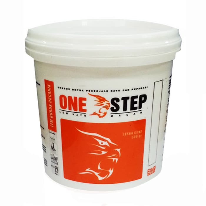 

Lem Kayu One Step Glue-500G (Waterproof & Non-Flammable Wood Glue)
