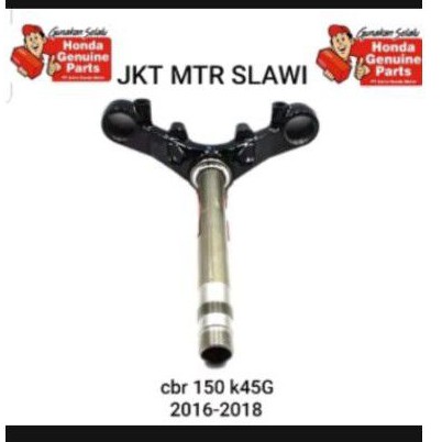 5320a k45 n40 segitiga stang stem sub cbr 150 k45G 2016-2018 ori honda ahm asli