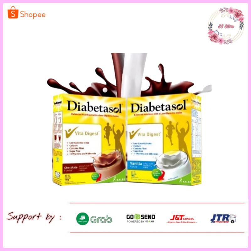 

DIABETASOL VANILLA COKLAT 950 gram