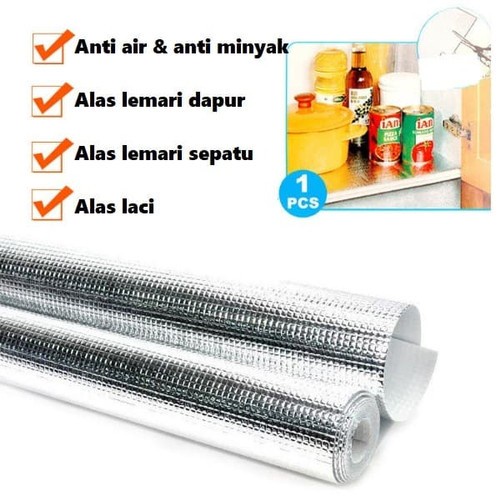 Aluminium Kitchen Mat Alas Tatakan Kompor Dapur Ukuran 70 x 55mm