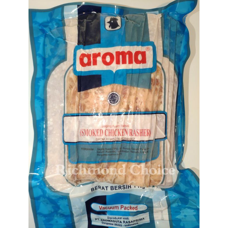 

SMOKED CHICKEN RASHER AROMA 1KG