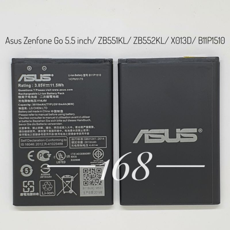 Baterai Batre Asus Zenfone Go 5.5 inch ZB551KL ZB552KL X013D Batere Asus B11P1510