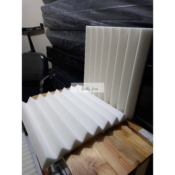 Busa peredam suara ruangan Acoustic model Zigzag ukuran 50×50cm