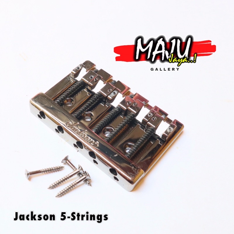 tremolo saddle bridge jackson bass elektrik 5 string original
