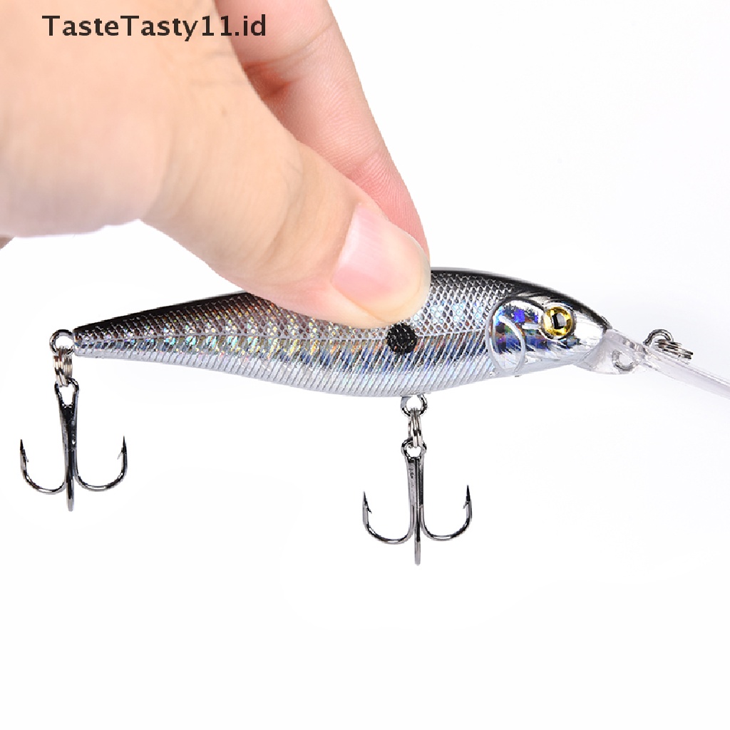 Tastetasty 1pc Umpan Pancing Ikan minnow Bahan Plastik Keras 11cm 10.5g 9#