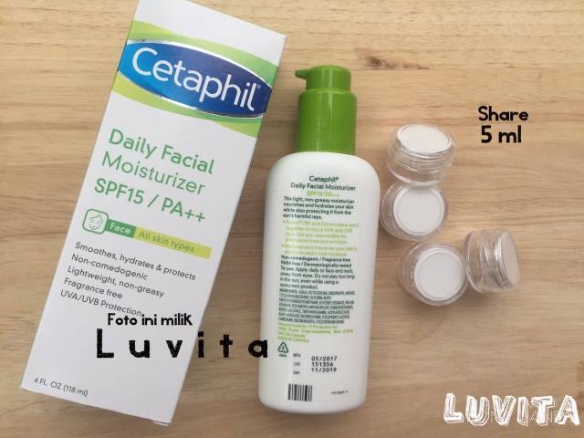 CETAPHIL Daily Facial Moisturizer SPF15/PA++ SHARE