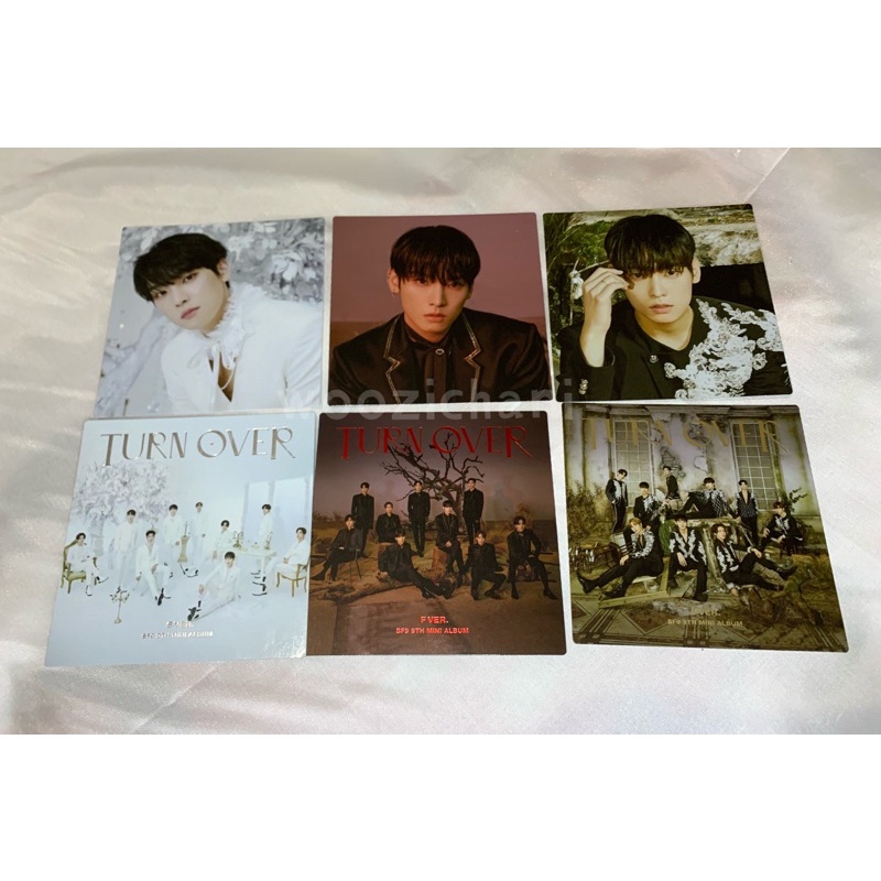 postcard kihno sf9 turn over inseong group