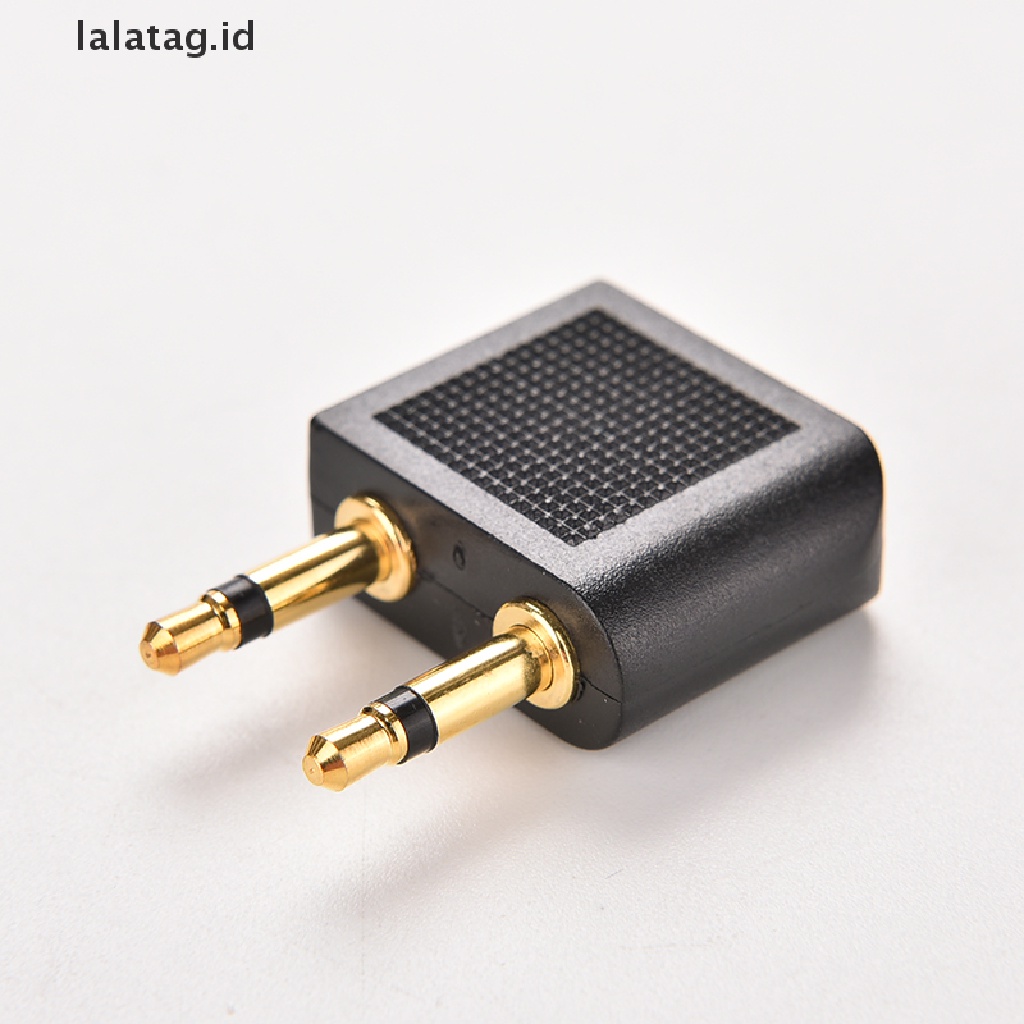 (Flyag) Adaptor Splitter Jack Audio 3.5mm Stereo AUX 2 Male Ke 1 Female F Untuk Headphone 107 (ID)