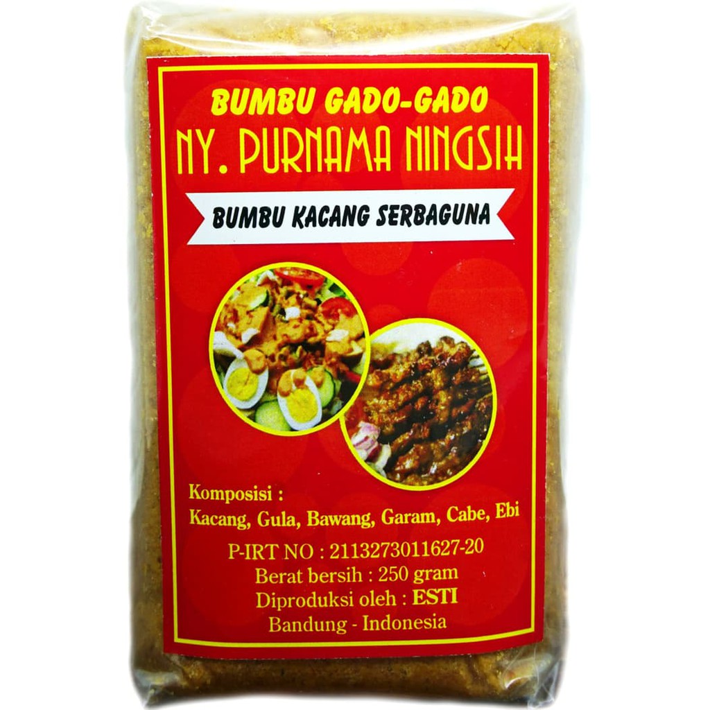 

Dijual Bumbu Gado - Gado Purnama Ningsih - ORIGINAL Berkualitas