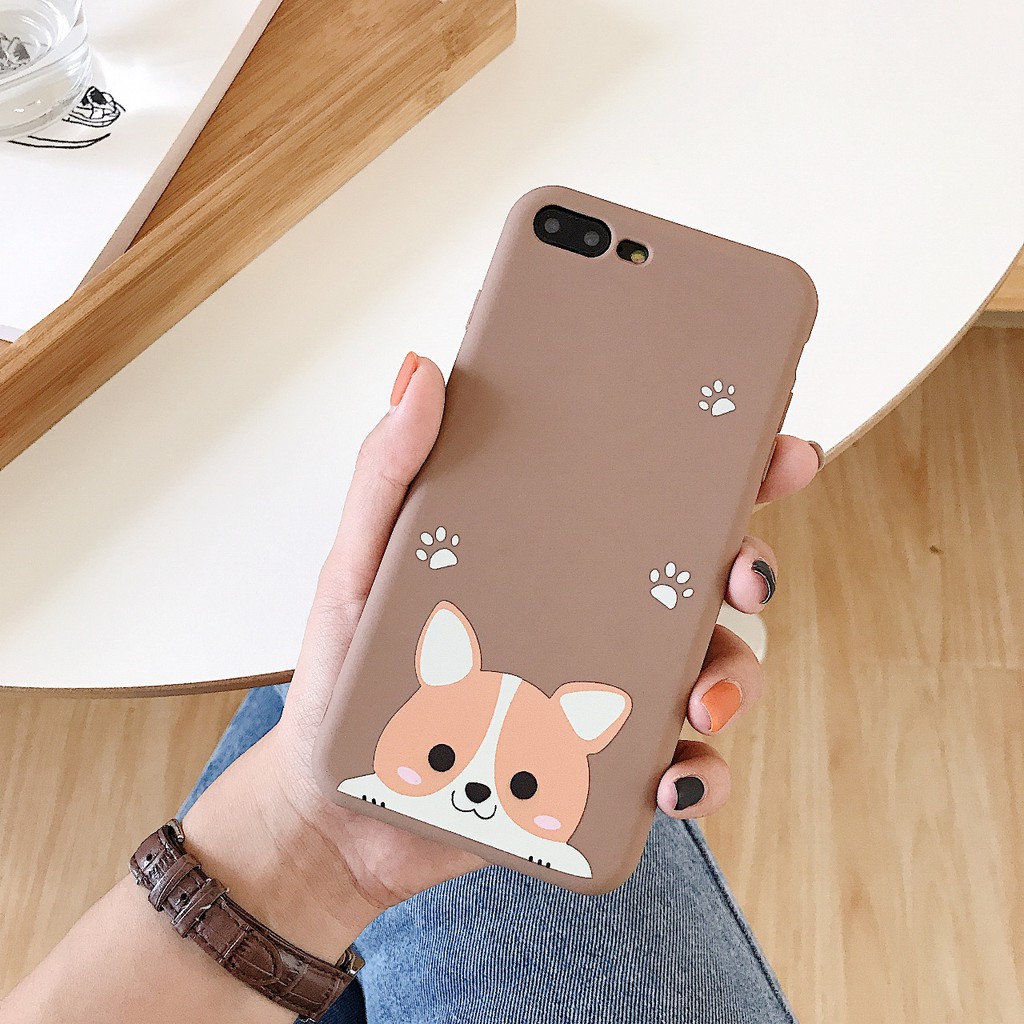 CORGI Printing Softcase Printing Oppo neo7 f1s a1k a7 a5s f9 vivo y83 y71 y53 redmi 4a 7a 6a 4X 7a 5