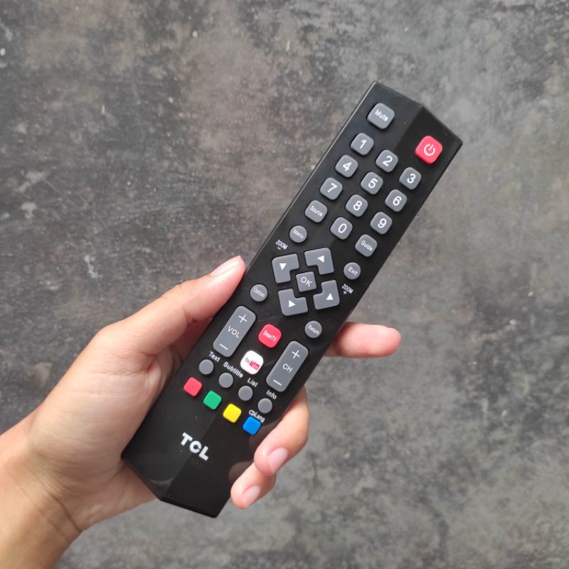 Remot TV Smart TCL Terbaru Dengan Youtube & SmartTV New 100% - Remot TV SMART TCL - Remot TV LED TCL
