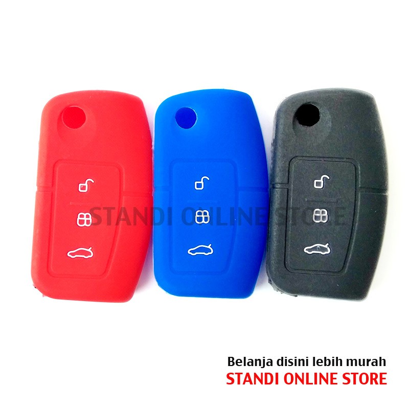 Kondom Kunci Silikon Remote Keyshirt Ford Fiesta