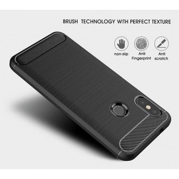 iPaky Carbon Redmi 9A 6.53&quot; Slim Fit Carbon Soft Case Xiaomi REDMI 9A Fiber Multi Carbon ANTI MELAR