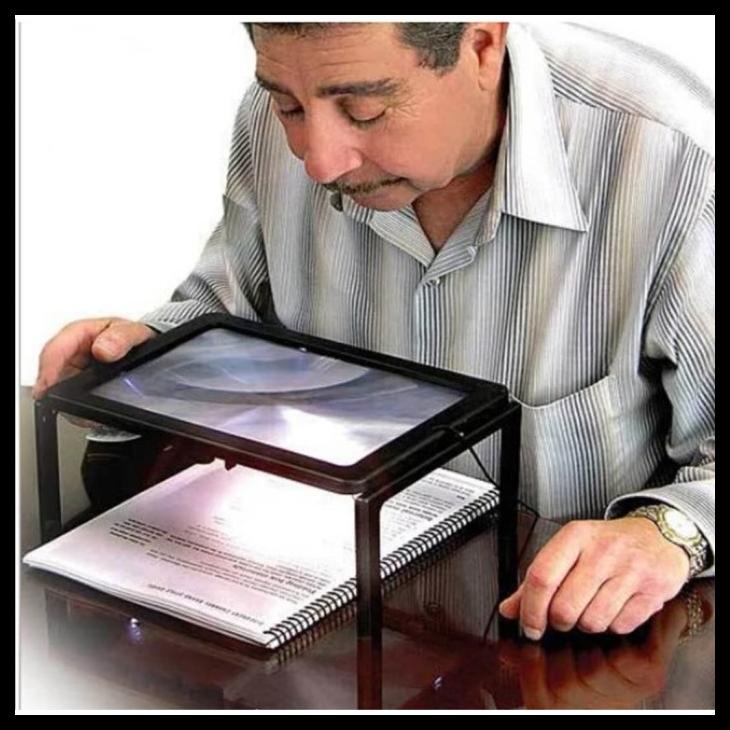 

MEJA MAGNIFIER KACA PEMBESAR DGN LAMPU UTK BACA, REPARASI BENDA KECIL KODE 818