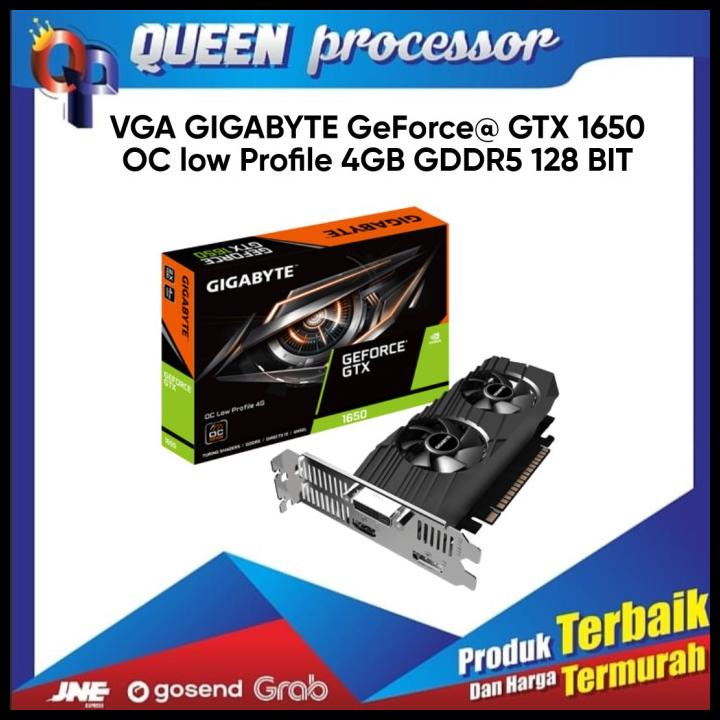 Vga Gigabyte Geforce@ Gtx 1650 Oc Low Profile 4Gb Gddr5 128 Bit