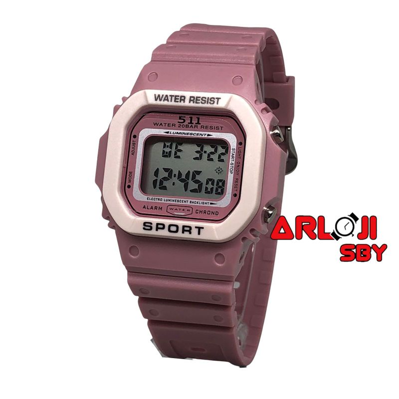 JAM TANGAN WANITA PRIA 511 DIGITAL SPORT