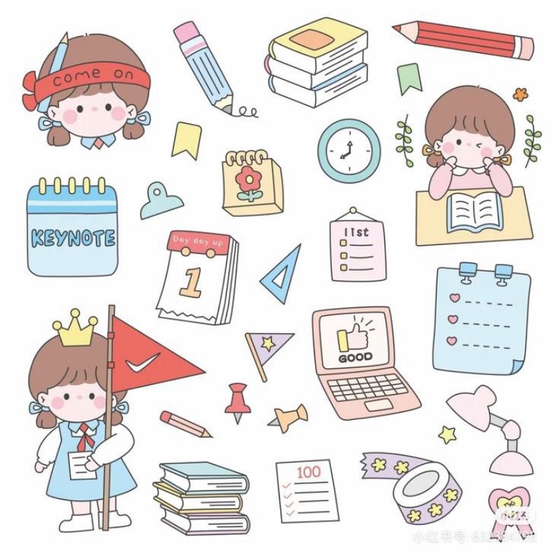 

Stiker to do planer for scrapbook | aesthetic